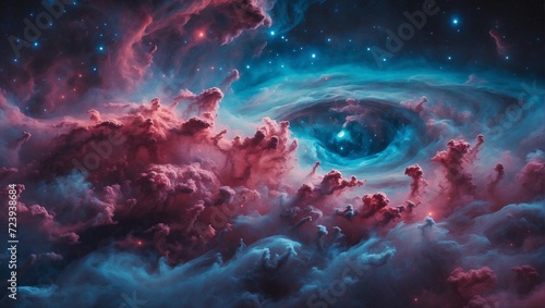 a photo that captures the ethereal beauty of a nebula