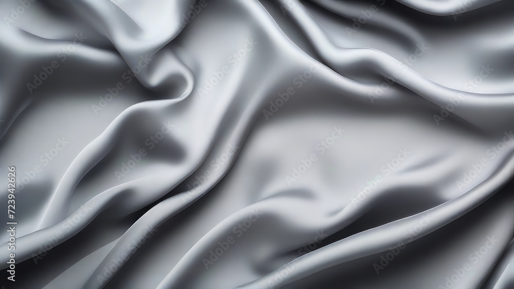 A black satin texture that is a panoramic background of black colored black fabric silk with a beautiful and natural blurred pattern A black satin texture that is a panoramic background of black colored black fabric silk with a beautiful and natural blurred pattern