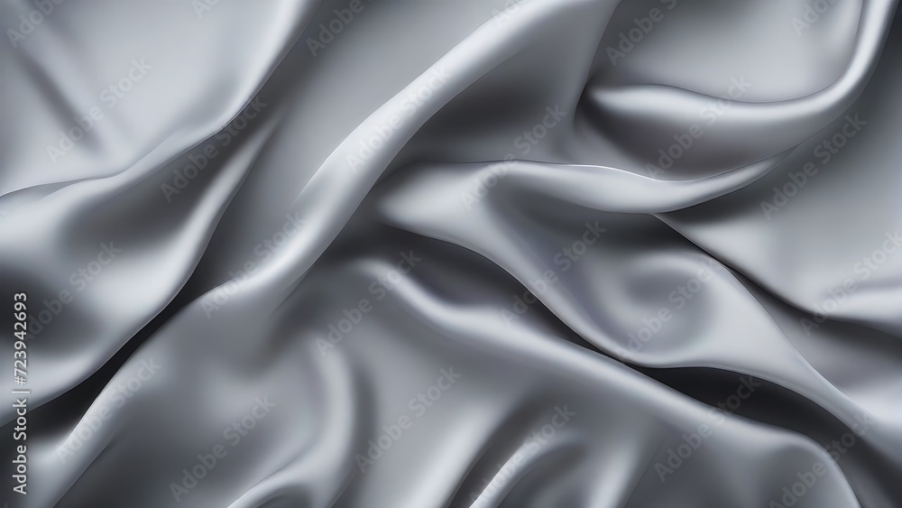 A black satin texture that is a panoramic background of black colored black fabric silk with a beautiful and natural blurred pattern A black satin texture that is a panoramic background of black colored black fabric silk with a beautiful and natural blurred pattern