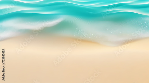 Abstract beautiful beach background with crystal clear water