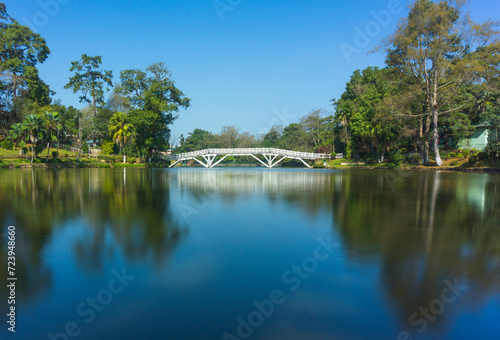 Ward's Lake aka Nan Polok in Shillong during autumn