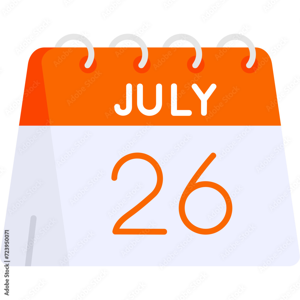 26th of July Icon 26th of July Icon