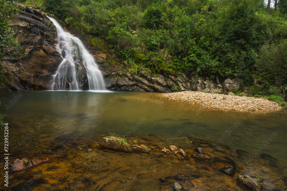 Obraz premium Waterfalls in Meghalaya India Asia