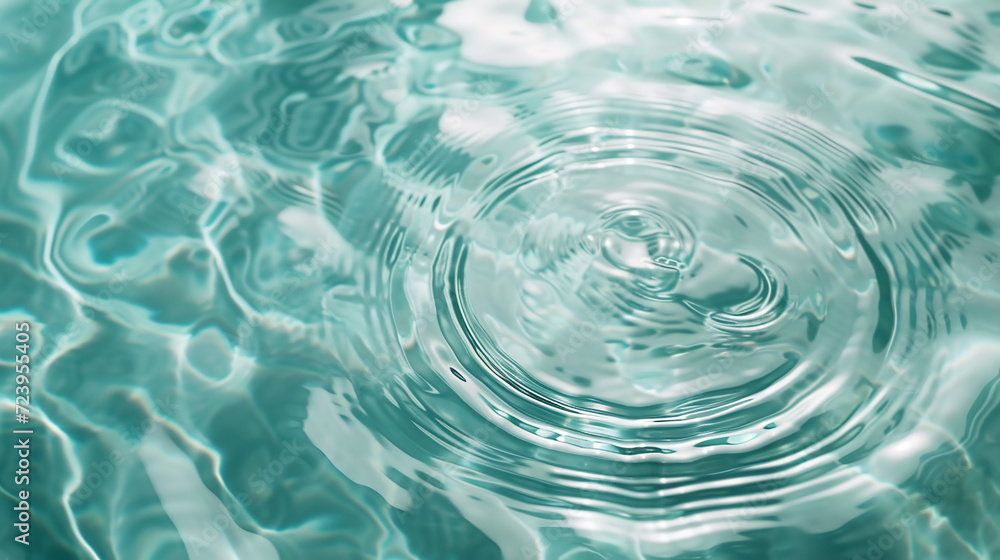 Water surface with rings. Water surface with rings.