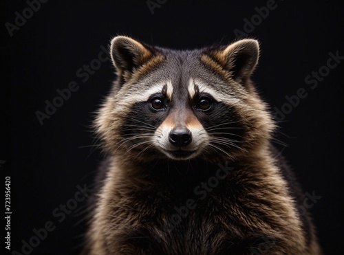 Darkened Raccoon Encounter