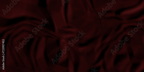 Dark red silk crumple fabric paper wrinkled poster template ,blank glued creased paper texture background. black red silk paper crumpled backdrop background.