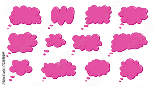 Graffity balloon speech bubbles