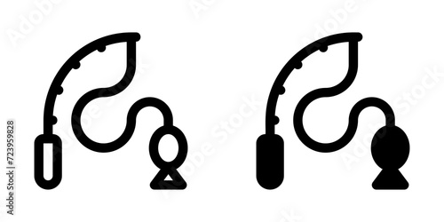 Editable fishing vector icon. Part of a big icon set family. Perfect for web and app interfaces, presentations, infographics, etc