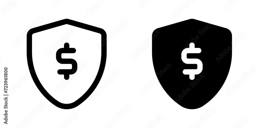 Editable protection, security, insurance vector icon. Part of a big icon set family. Finance, business, investment, accounting. Perfect for web and app interfaces, presentations, infographics, etc Editable protection, security, insurance vector icon. Part of a big icon set family. Finance, business, investment, accounting. Perfect for web and app interfaces, presentations, infographics, etc