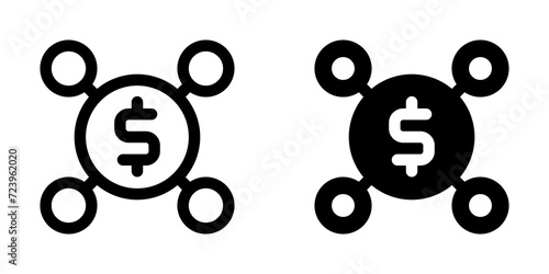 Editable money, budget vector icon. Part of a big icon set family. Perfect for web and app interfaces, presentations, infographics, etc