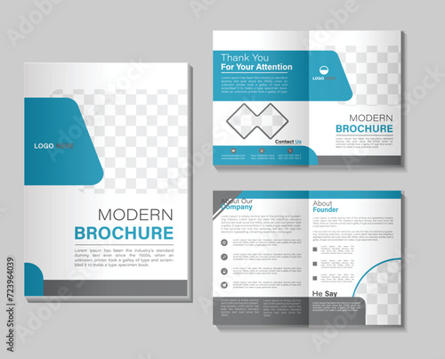 bi fold brochure design 
