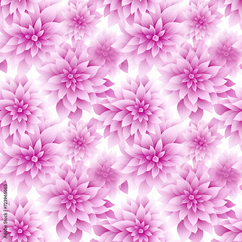 Flat abstract flowers background in soft magenta color, monochrome image. For screen printing, paper craft printable, wedding invitations covers, stationery designs, fabric prints Flat abstract flowers background in soft magenta color, monochrome image. For screen printing, paper craft printable, wedding invitations covers, stationery designs, fabric prints