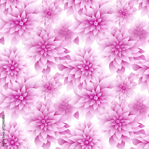 Flat abstract flowers background in soft magenta color, monochrome image. For screen printing, paper craft printable, wedding invitations covers, stationery designs, fabric prints