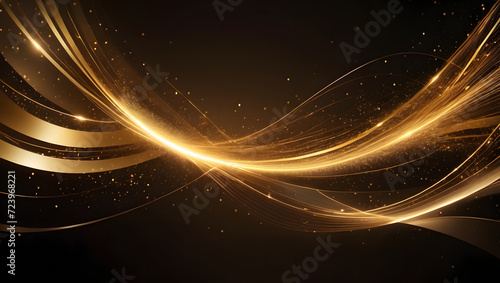 Abstract Light Burst Background with Radiant Rays, Stars, and Energy Motion Illustration