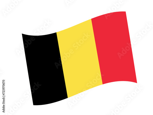 Belgium Flag Vector Illustration