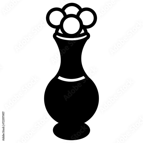 Poporo glyph and line vector illustration