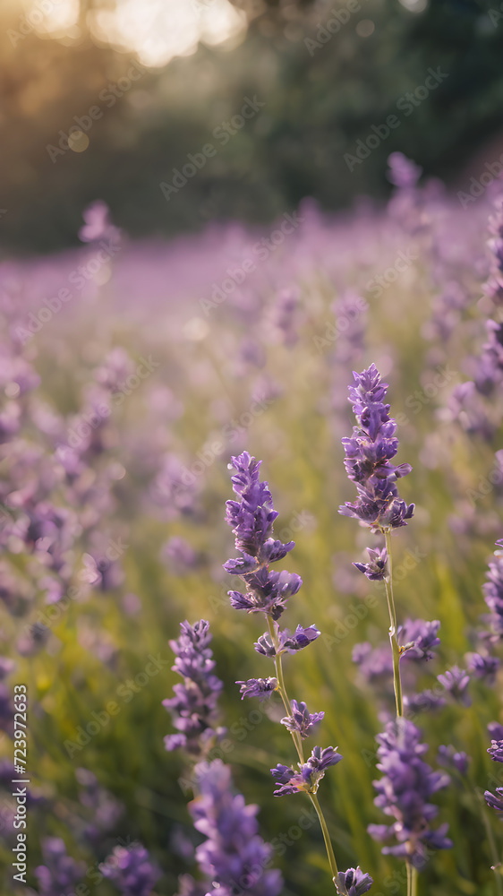 Obraz premium lavender in the field
