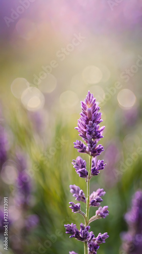 lavender in the field