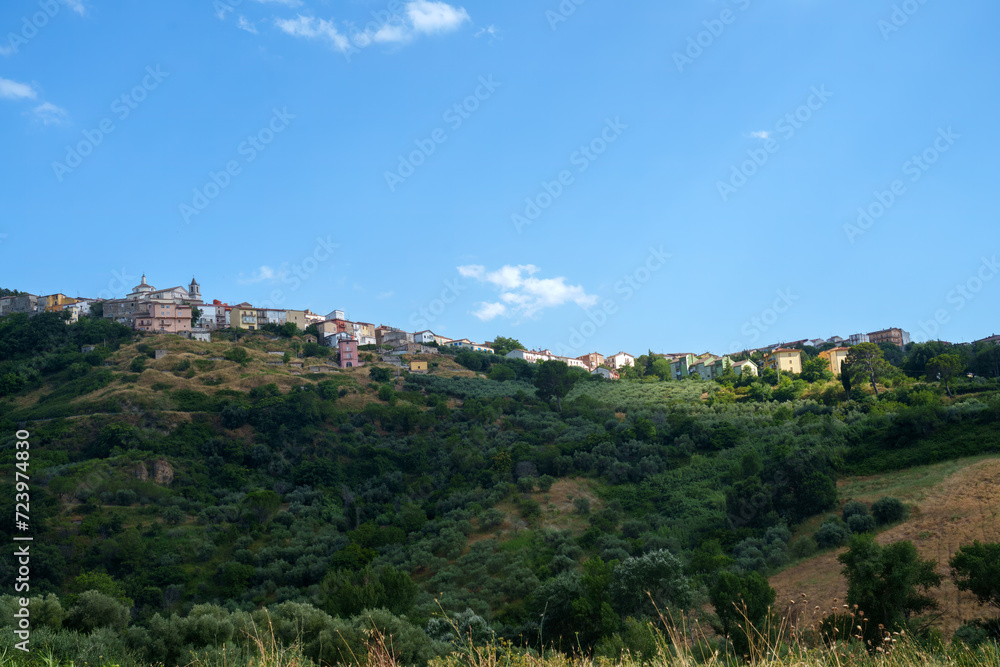 Tolve, old town in Basilicata, Italy