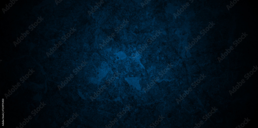 Distressed Rough blue cracked wall slate texture wall grunge backdrop rough background, dark blue concrete floor or old grunge background. Blue concrete wall , grunge stone texture background.