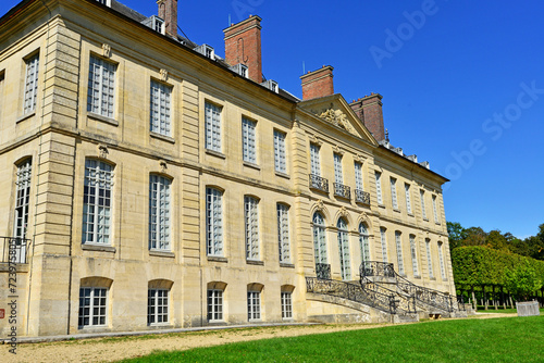 Chaussy, France - may 15 2023 : Villarceaux estate © PackShot