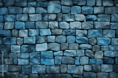 azure wallpaper for seamless cobblestone wall or road background