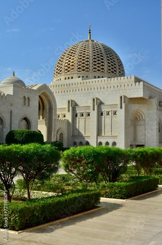 Grand Mosque of Sultan Qaboos, Muscat. Oman