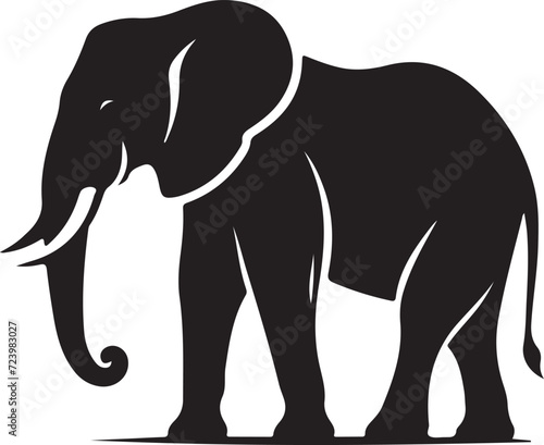 Elephant Silhouette vector © design master