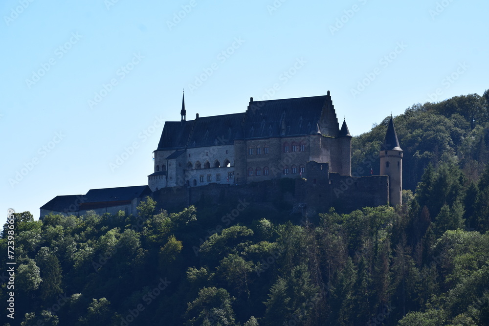 Castle Vianden in Luxembourg