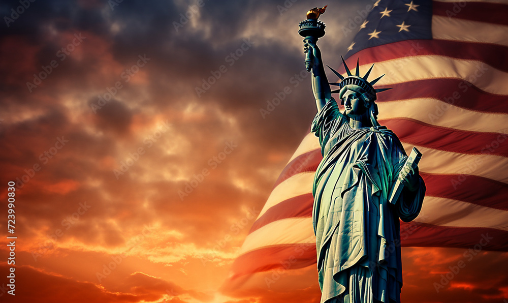 Fototapeta premium statue of liberty