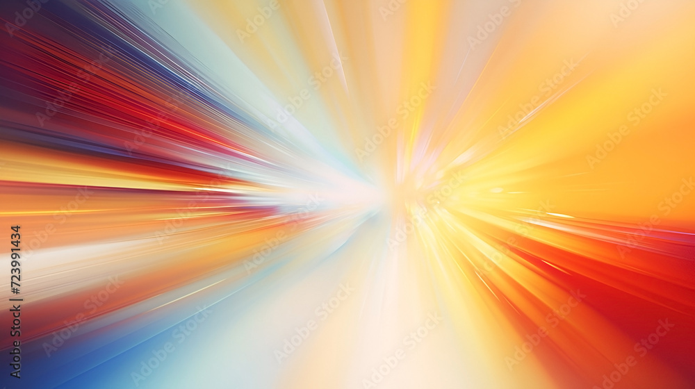 Obraz premium Colorful multicolored defocused abstract moving background with copy space