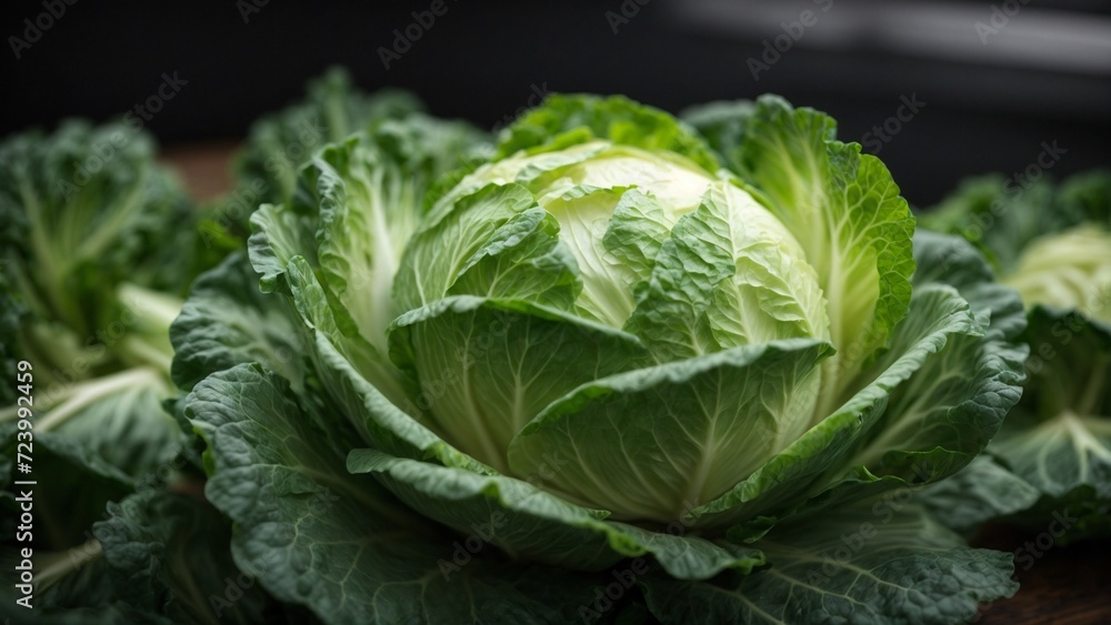 Close-up high-resolution image of organic cabbage fresh from the veggie market. Close-up high-resolution image of organic cabbage fresh from the veggie market.