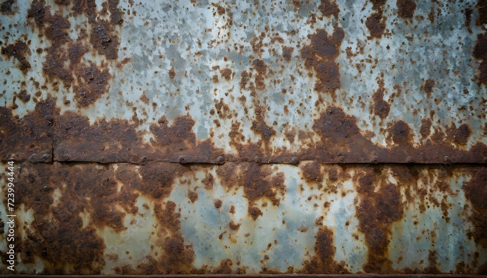 Industrial Chic: Weathered Metal Texture