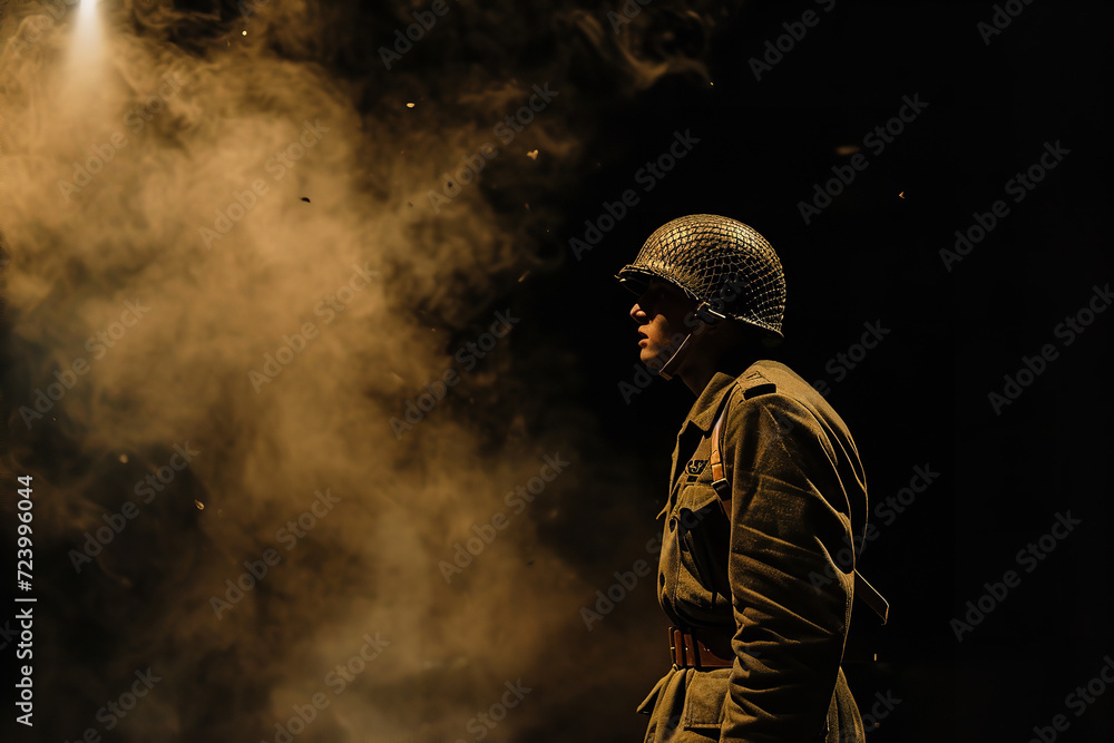 Theatrical play delving into the emotional and psychological impacts of war on both soldiers and civilians - underscoring the deep personal toll and human aspect of destruction. Theatrical play delving into the emotional and psychological impacts of war on both soldiers and civilians - underscoring the deep personal toll and human aspect of destruction.