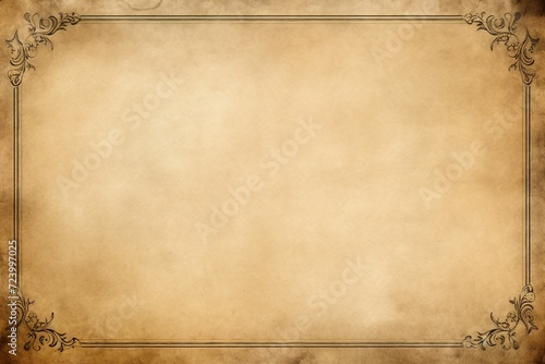 vintage background with frame for text