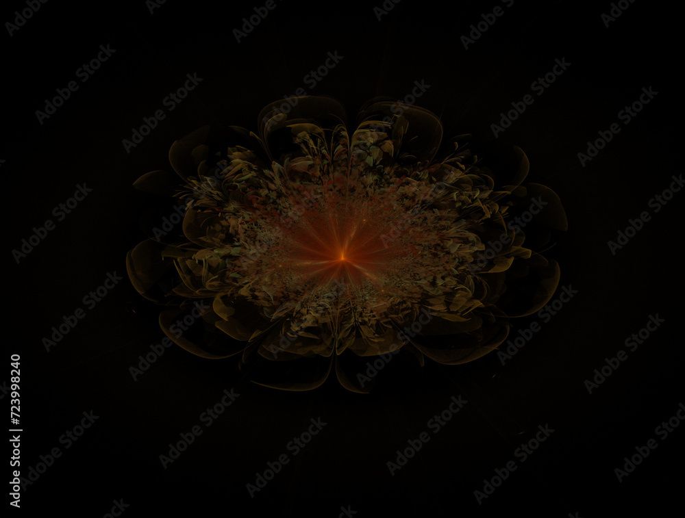 Obraz premium Imaginatory fractal abstract background Image