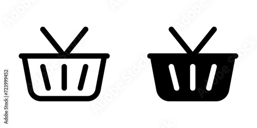 Editable shopping cart vector icon. Part of a big icon set family. Perfect for web and app interfaces, presentations, infographics, etc