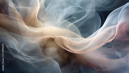 Ethereal Mist: Swirling Smoke Texture