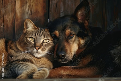 Dog and cat