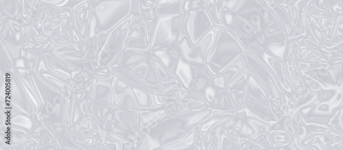 the texture of a crumpled crystalized marble, plastic or polyethylene bag texture with liquid stains, Crystal clear Shiny white or gray abstract background texture, Texture of ice on the surface.	
