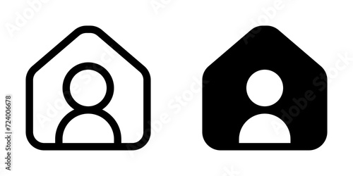 Editable buyer, tenant, user vector icon. Part of a big icon set family. Perfect for web and app interfaces, presentations, infographics, etc