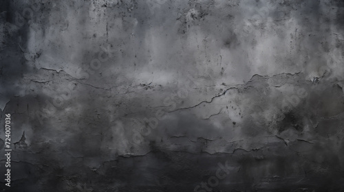 Dark concrete texture background, cement wall is old and decayed