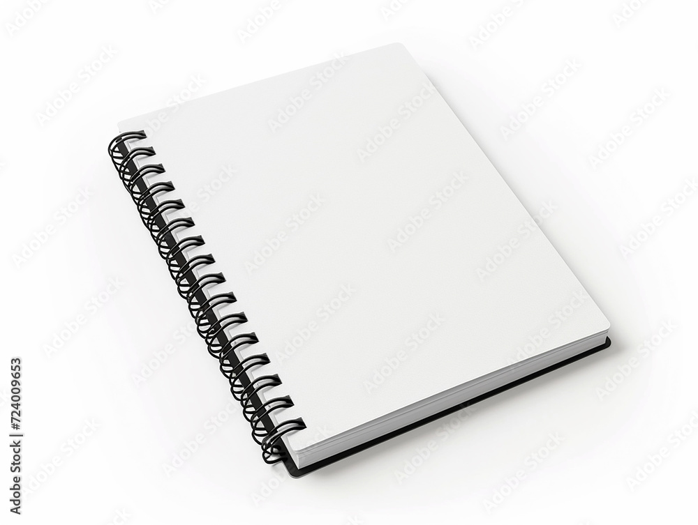 notebook isolated on white background notebook isolated on white background