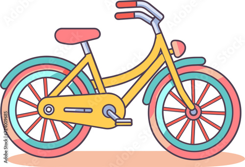 Bicycle Frame Material Vector Graphic Vector Art of Bike Workshop