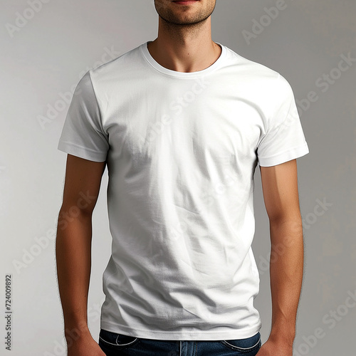 man in white t shirt © Zakaria