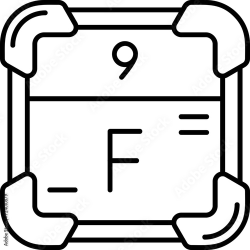 Fluorine Icon
