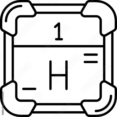 Hydrogen Icon