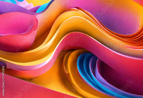 Abstract 3D texture for background