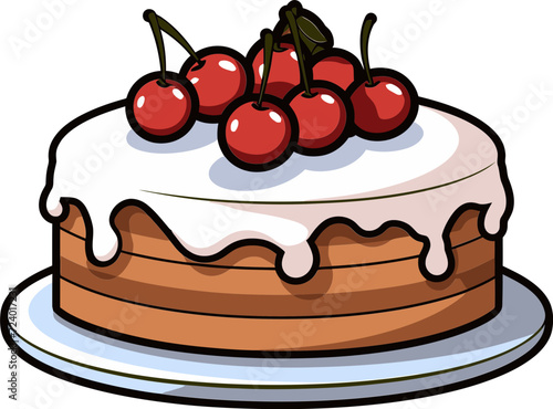 Tempting Cake Vector Designs Layers of Vector Cake Delights