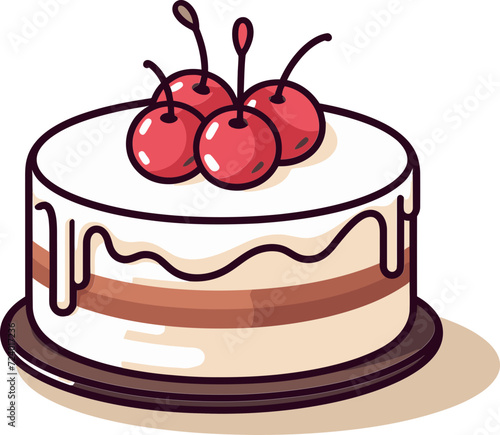 Cake Vector Bliss Unveiled Illustrated Cake Vectors Unveiled